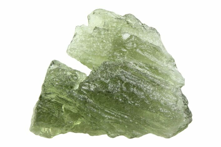 Green Moldavite Tektite ( g) - Czech Republic #359443